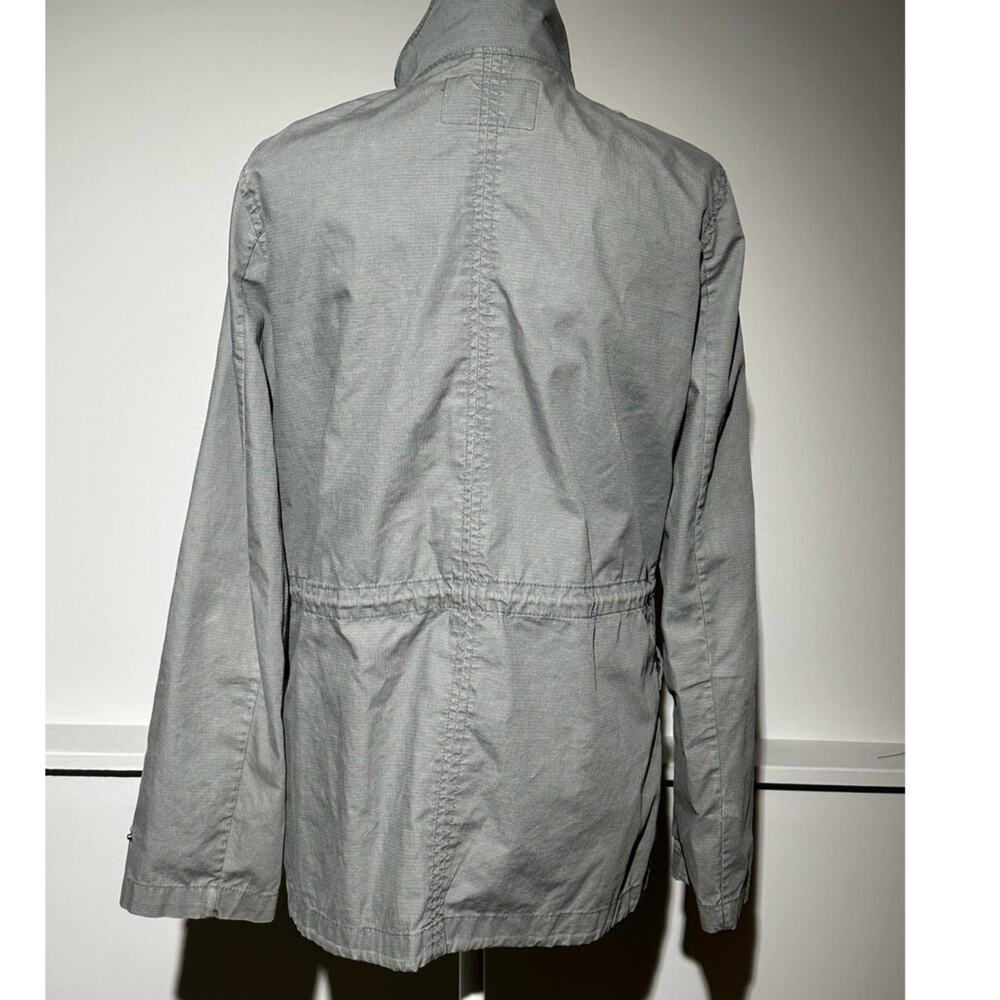 Banana Republic Ripstop Anorack Jacket | Grey/Green | Size: Small - Picture 5 of 8